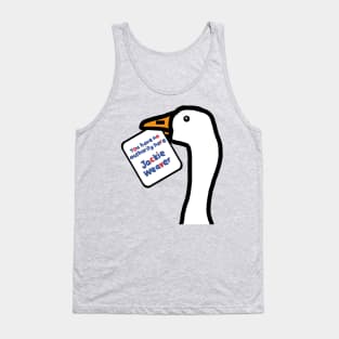 Game Goose Portrait Jackie Weaver Memes Mashup Tank Top